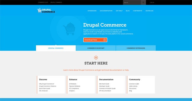 Comercio electrónico de código abierto - Drupal commerce