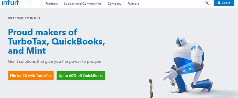 intuit homepage