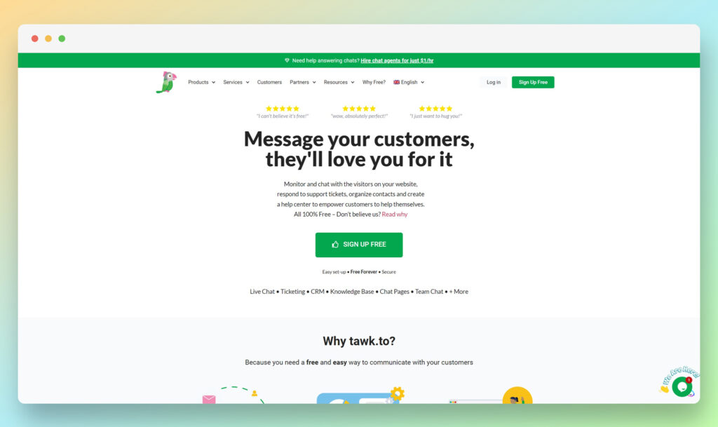 Tawk.to - Best Live Chat Software for Ecommerce