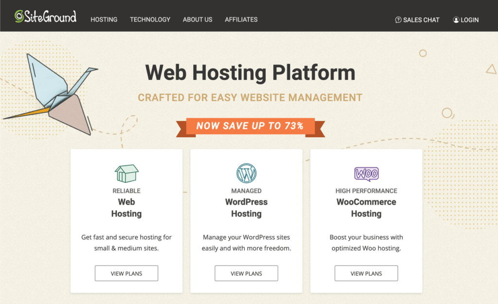 siteground - best web hosting