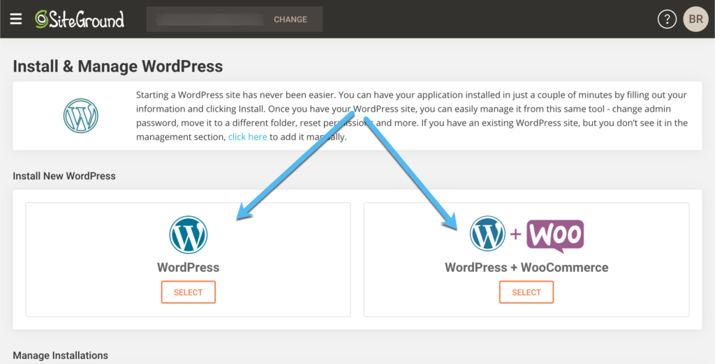 wordpress and woocommerce installation