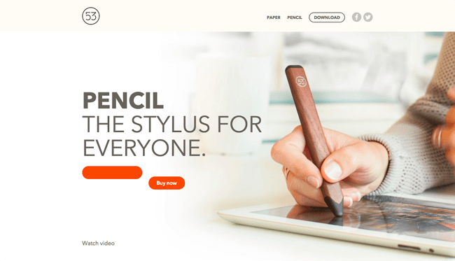 top shopify store - pencil