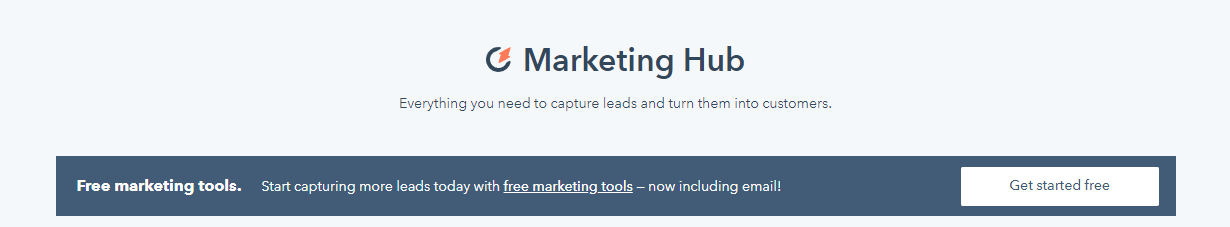 HubSpot marketing hub